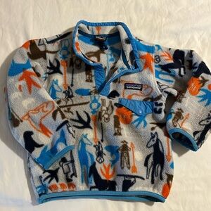 3T Patagonia synchilla pullover fleece